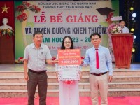 Trường THPT Trần Hưng Đạo tổ chức Lễ bế giảng năm học 2023-2024